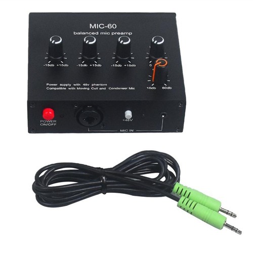 Mic preamplificatore - mic-60,