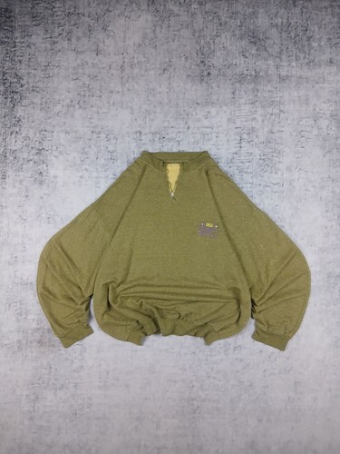 Felpa mezza zip - mezza, vintage