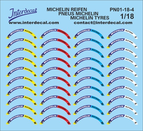 Pneumatici michelin 1 18 - michelin, 1/18