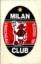 Adesivo Milan Club Val Venosta