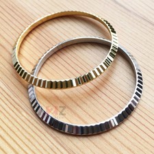 Lunetta ad anello scanalata in
