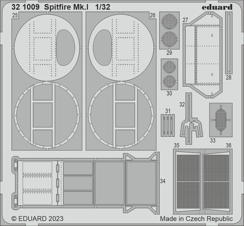 Mw22 eduard 321009 spitfire - mw22,