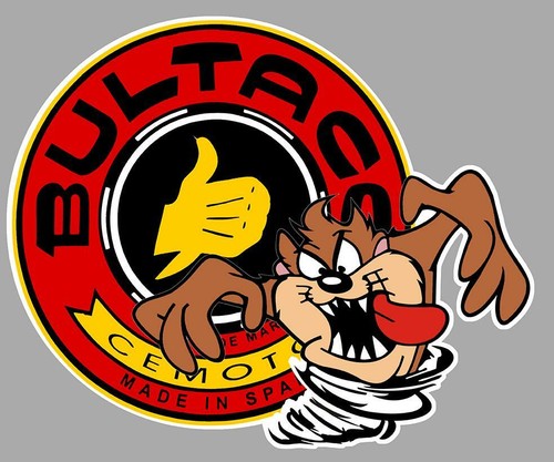 Bultaco taz right sticker - bultaco,