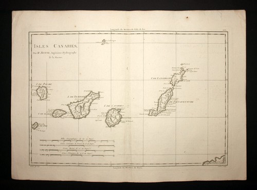 Isole canarie mappa - i,