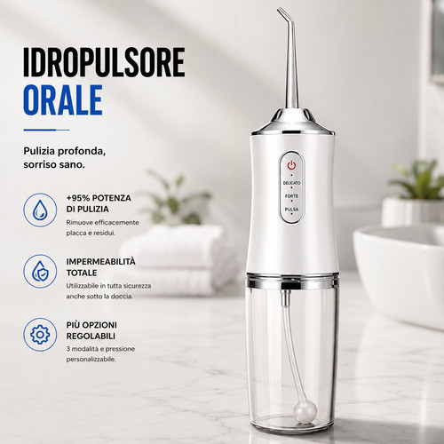 Idropulsore dentale elettrico - idropulsore,