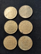 200 lire 1979-1978, 6 Pz