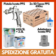 Kit Aerografo Iwata W400 + 4x