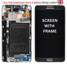 Per Samsung Galaxy Note 3 N9000 Display LCD Touch Screen Digitalizzatore Con Frame UK
