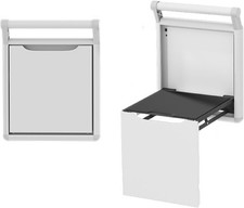 Sgabello da parete in metallo