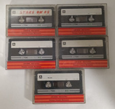 Lotto 5x TDK D 90 1982 musicassette vergini cassette tape vintage