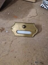 pulsante campanello da esterno In Ottone