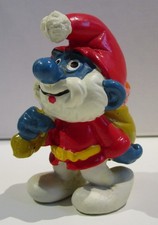349-PUFFI-GRANDE PUFFO BABBO NATALE-2.0124-HONG KONG © 1981 PEYO SCHLEICH Ⓢ BERR