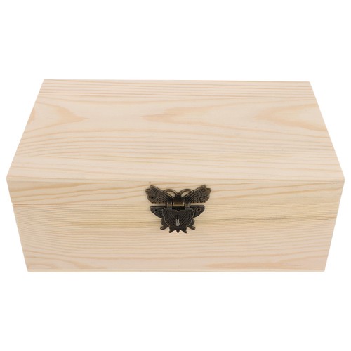 Scatola legno con coperchio - legno,