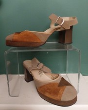 Scarpe patchwork scamosciate