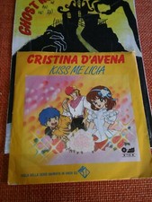 Kiss Me Licia CRISTINA D'AVENA vinile 45 GIRI  DA COLLEZIONE