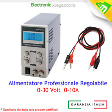 ALIMENTATORE DA BANCO LABORATORIO 0-30 Volt 0-10 Amper ALP3010