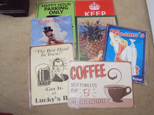 Large tin advertising - large,