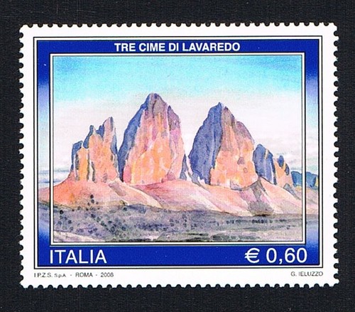 Italia francobollo turistica - italia,