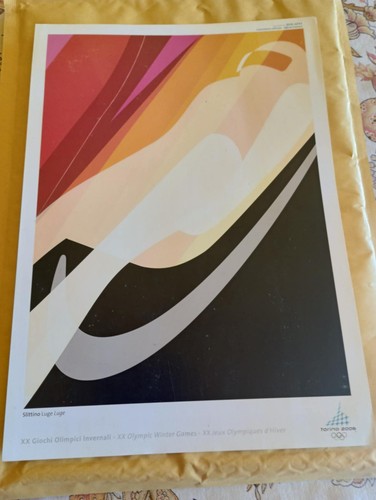 Poster slittino olimpiadi - poster,