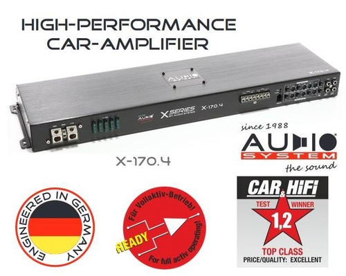 Audio system 170 4 - system, x-170.4