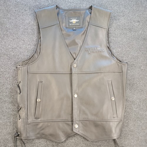 Harley davidson gilet pelle - in,