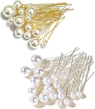 36 Pezzi Capelli Con Perlé a