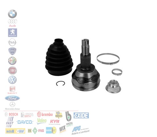 Kit giunto omocinetico alfa - kit,