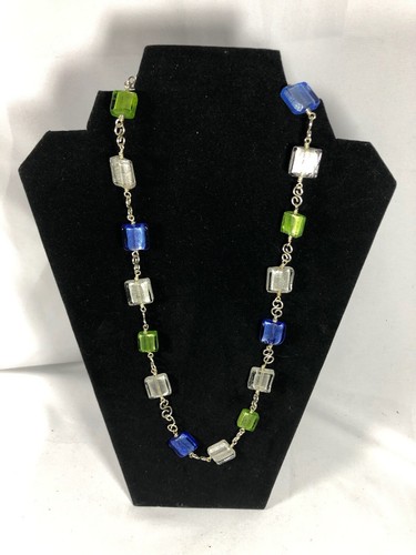Collana murano con - murano, 24"