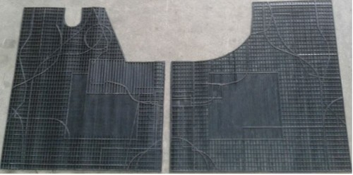 Set tappeti gomma iveco - gomma,