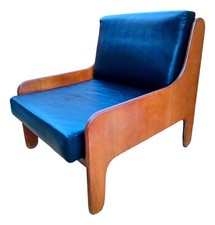 sedia poltrona modello baronet produzione arflex design marco zanuso 1964 - lady