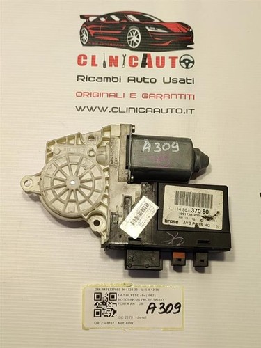 Motorino alzavetro anteriore - alzavetro,