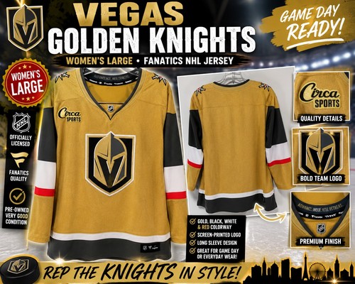 Vegas golden knights maglia - golden,
