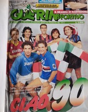 GUERIN SPORTIVO ANNATA 1990 COMPLETA  + FILM CAMPIONATO + FILM MONDIALE '90