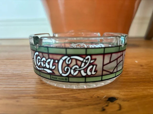 Portacenere coca cola tiffany - portacenere,