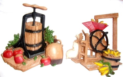 Targhe parete vintage homco - vintage,