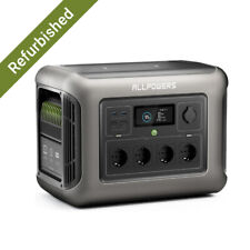 ALLPOWERS Centrale Elettrica Portatile 3000W Peak 1152 Wh Alimentazione Generatore Camper