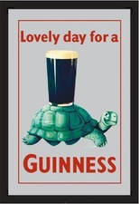 Specchio birra Guinness Turtle