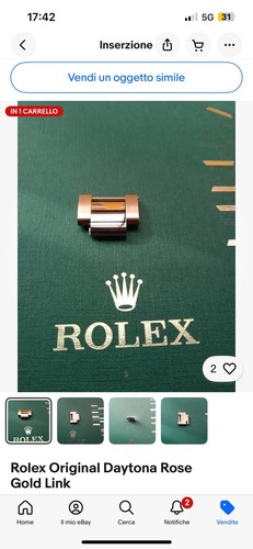 Rolex daytona rose gold - gold, oyster
