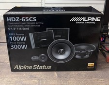 Alpine HDZ-65CS, Altoparlanti