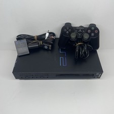 CONSOLE SONY  Playstation 2 PS2 FAT COMPLETA DI CAVI CONTROLLER MEMORY CARD