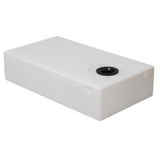 SERBATOIO RIGIDO ACQUA POTABILE CON TAPPO CAMPER BARCA 110 LT BIANCO ATOSSICO