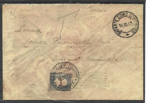1932 busta con natante colico - con,