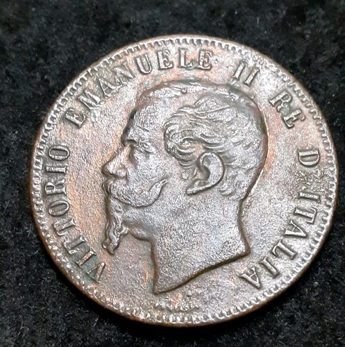 Regno 10 centesimi - v.e.ii°,