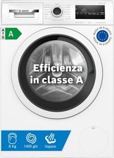 LAVATRICE 8 KG CLASSE A 1400