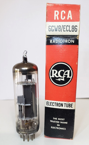 Rca mullard 6gw8 - x,
