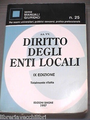 Diritto degli enti locali - diritto,