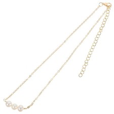 Collana girocollo con perle