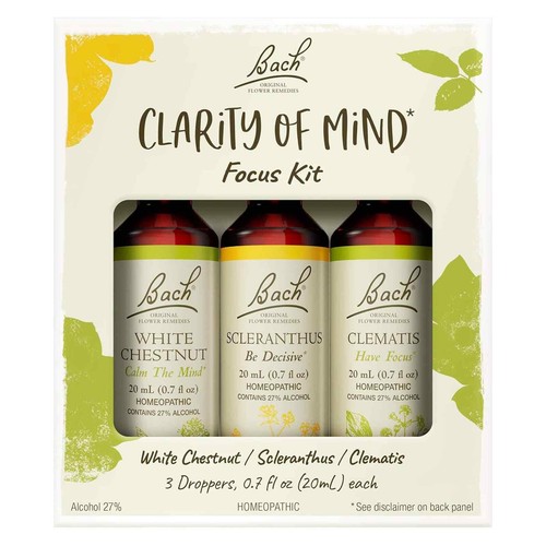 Bach clarity mind focus - of, kit