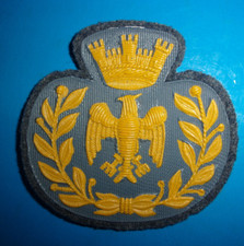 AERONAUTICA MILITARE fregio gomma su panno x bustina o basco - Medio b