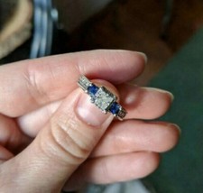 Anello tre pietre matrimonio